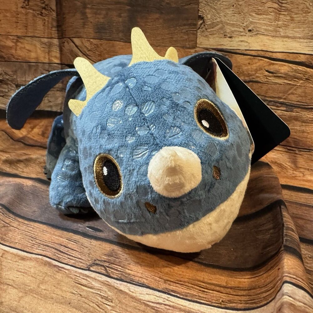 Spin Master How to Train Your Dragon Gronckle Plush Blue Stuffed Animal T74403